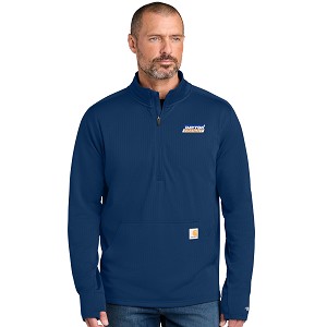 NEW! Men's Carhartt Force 1/2-Zip Grid Fleece